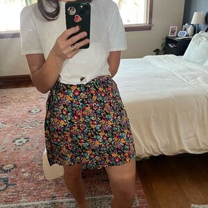 wild fable Side Tie Skirt Sz M NWT